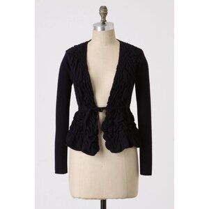 Sparrow | Navy Dimpled Cardigan